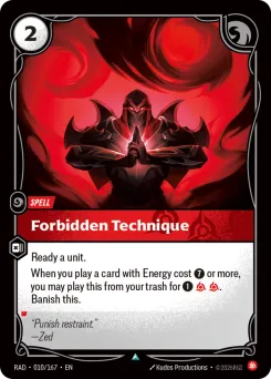 Forbidden Technique RAD-010/167 — Radiance