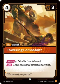Towering Combatant UNL-099/219 — Unleashed