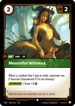 Mournful Witness VEN-028/166 — Vendetta