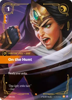 On the Hunt SFD-204/221 — Spiritforged