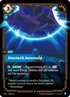 Hextech Anomaly SFD-083/221 — Spiritforged