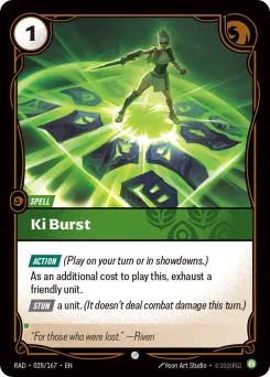 Ki Burst RAD-028/167 — Radiance