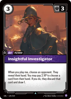 Insightful Investigator UNL-135/219 — Unleashed