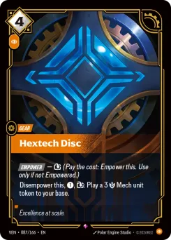 Hextech Disc VEN-087/166 — Vendetta