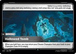 Hallowed Tomb OGN-281/298 — Origins