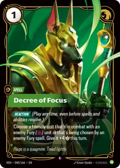 Decree of Focus VEN-040/166 — Vendetta