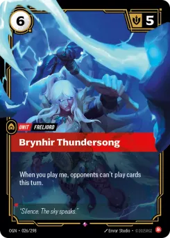 Brynhir Thundersong OGN-026/298 — Origins