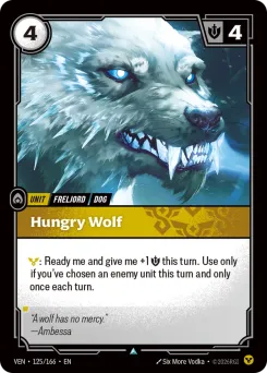 Hungry Wolf VEN-125/166 — Vendetta