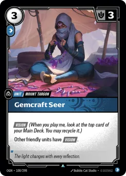 Gemcraft Seer OGN-100/298 — Origins