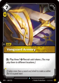 Vanguard Armory SFD-168/221 — Spiritforged
