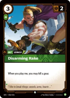 Disarming Rake SFD-032/221 — Spiritforged