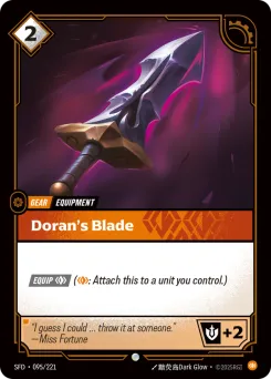 Doran's Blade SFD-095/221 — Spiritforged