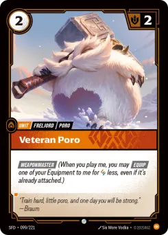 Veteran Poro SFD-099/221 — Spiritforged