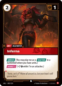Inferna UNL-002/219 — Unleashed