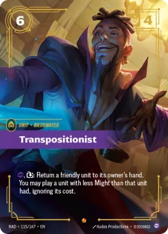 Transpositionist RAD-115/167 — Radiance