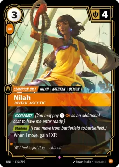 Nilah, Joyful Ascetic UNL-115/219 — Unleashed