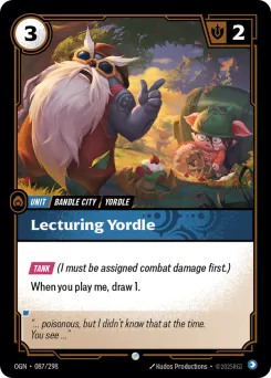 Lecturing Yordle OGN-087/298 — Origins