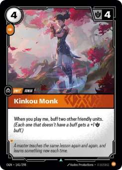 Kinkou Monk OGN-141/298 — Origins
