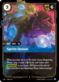 Sprite Queen UNL-084/219 — Unleashed
