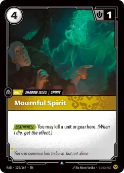 Mournful Spirit RAD-126/167 — Radiance
