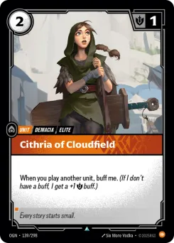 Cithria of Cloudfield OGN-139/298 — Origins