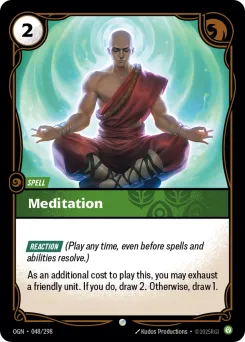 Meditation OGN-048/298 — Origins