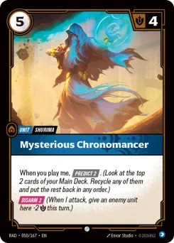 Mysterious Chronomancer RAD-050/167 — Radiance