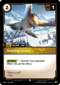 Soaring Scout OGN-216/298 — Origins