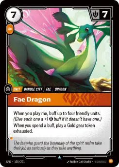 Fae Dragon SFD-101/221 — Spiritforged