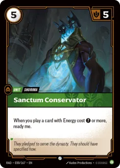 Sanctum Conservator RAD-030/167 — Radiance