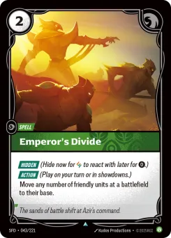 Emperor's Divide SFD-043/221 — Spiritforged