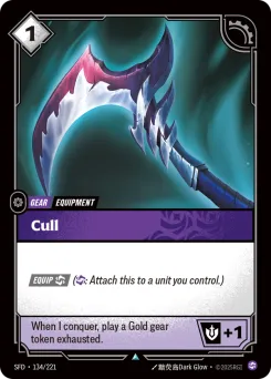 Cull SFD-134/221 — Spiritforged