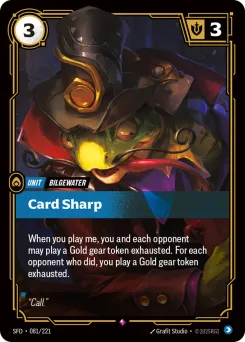 Card Sharp SFD-081/221 — Spiritforged