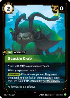 Scuttle Crab UNL-053/219 — Unleashed