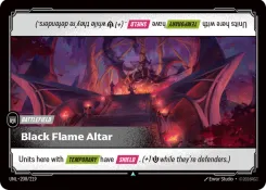 Black Flame Altar UNL-208/219 — Unleashed