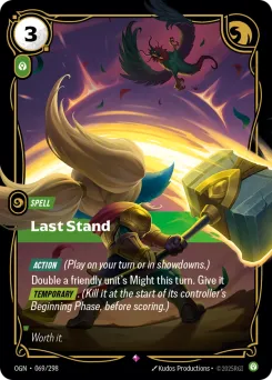 Last Stand OGN-069/298 — Origins