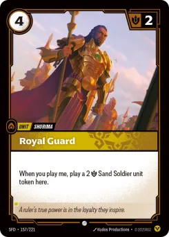Royal Guard SFD-157/221 — Spiritforged