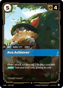 Ava Achiever OGN-107/298 — Origins
