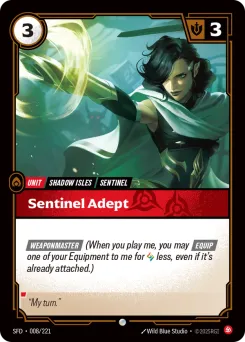 Sentinel Adept SFD-008/221 — Spiritforged