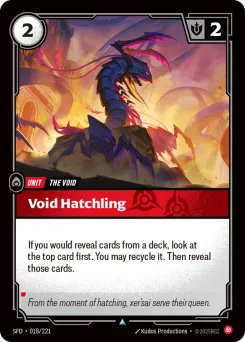 Void Hatchling SFD-018/221 — Spiritforged