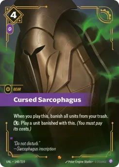 Cursed Sarcophagus UNL-148/219 — Unleashed