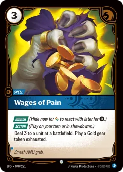Wages of Pain SFD-070/221 — Spiritforged