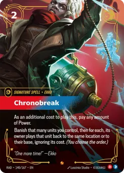 Chronobreak RAD-140/167 — Radiance
