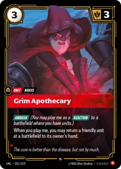 Grim Apothecary UNL-021/219 — Unleashed