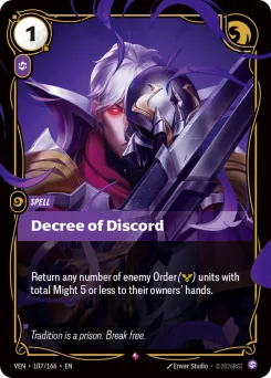 Decree of Discord VEN-107/166 — Vendetta
