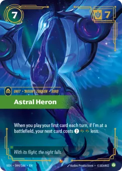Astral Heron VEN-044/166 — Vendetta