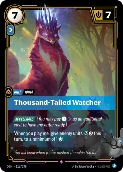 Thousand-Tailed Watcher OGN-116/298 — Origins