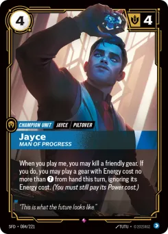 Jayce, Man of Progress SFD-084/221 — Spiritforged