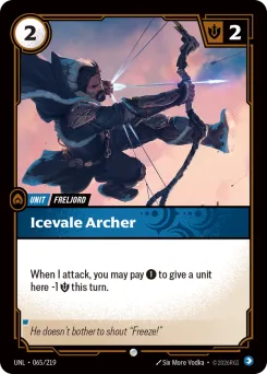 Icevale Archer UNL-065/219 — Unleashed