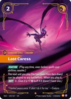 Last Caress RAD-154/167 — Radiance